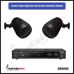 Paket Background Music Indoor Outdoor Speaker Deken 5 inch | 2 Speaker